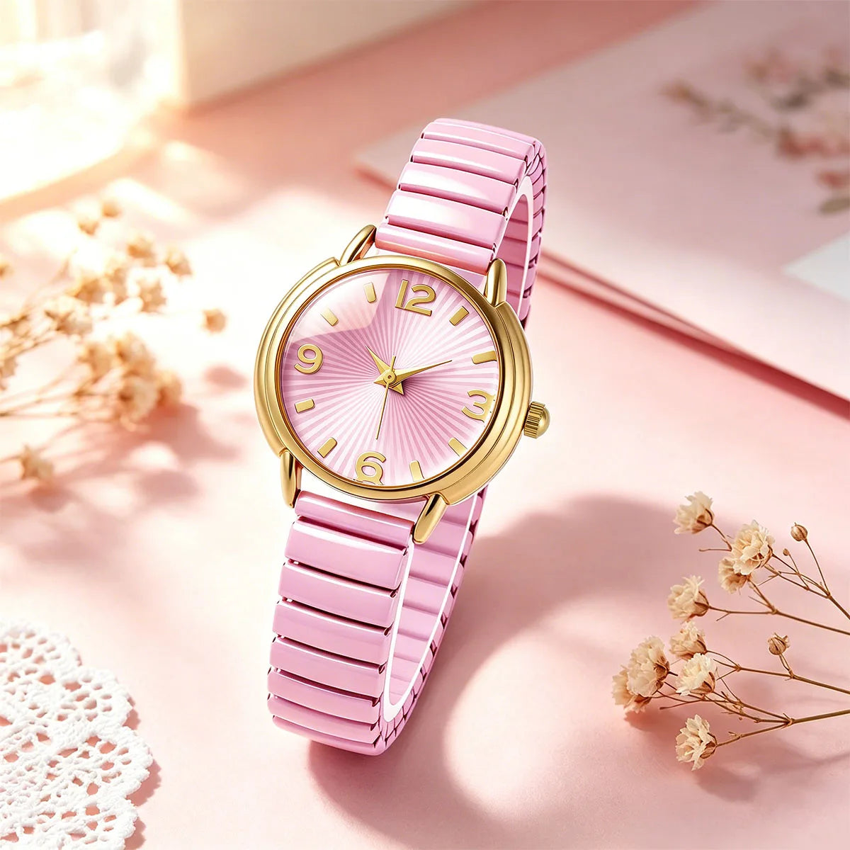 Purple Quartz Watch