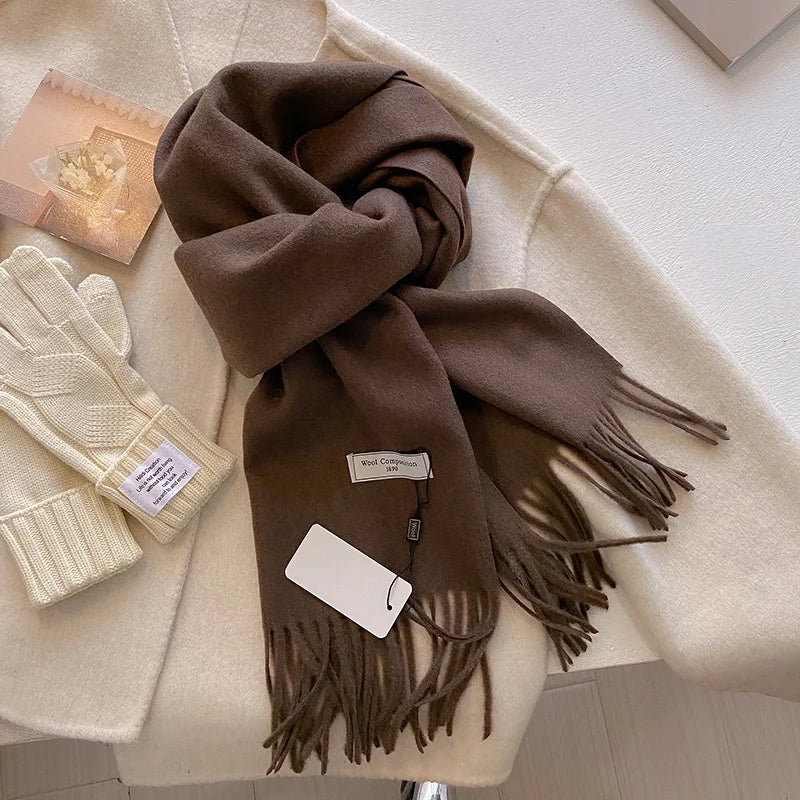 Winter Wool Scarf