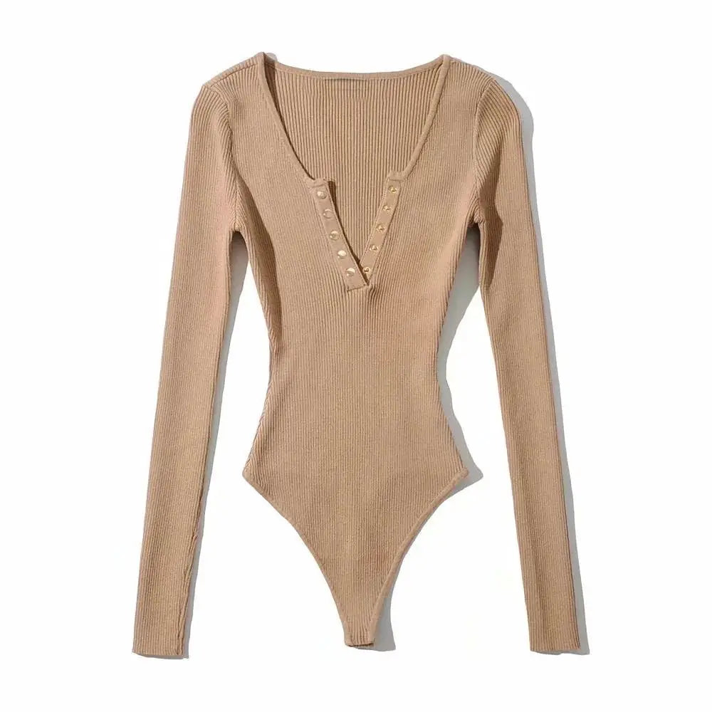 V-Neck Bodysuit