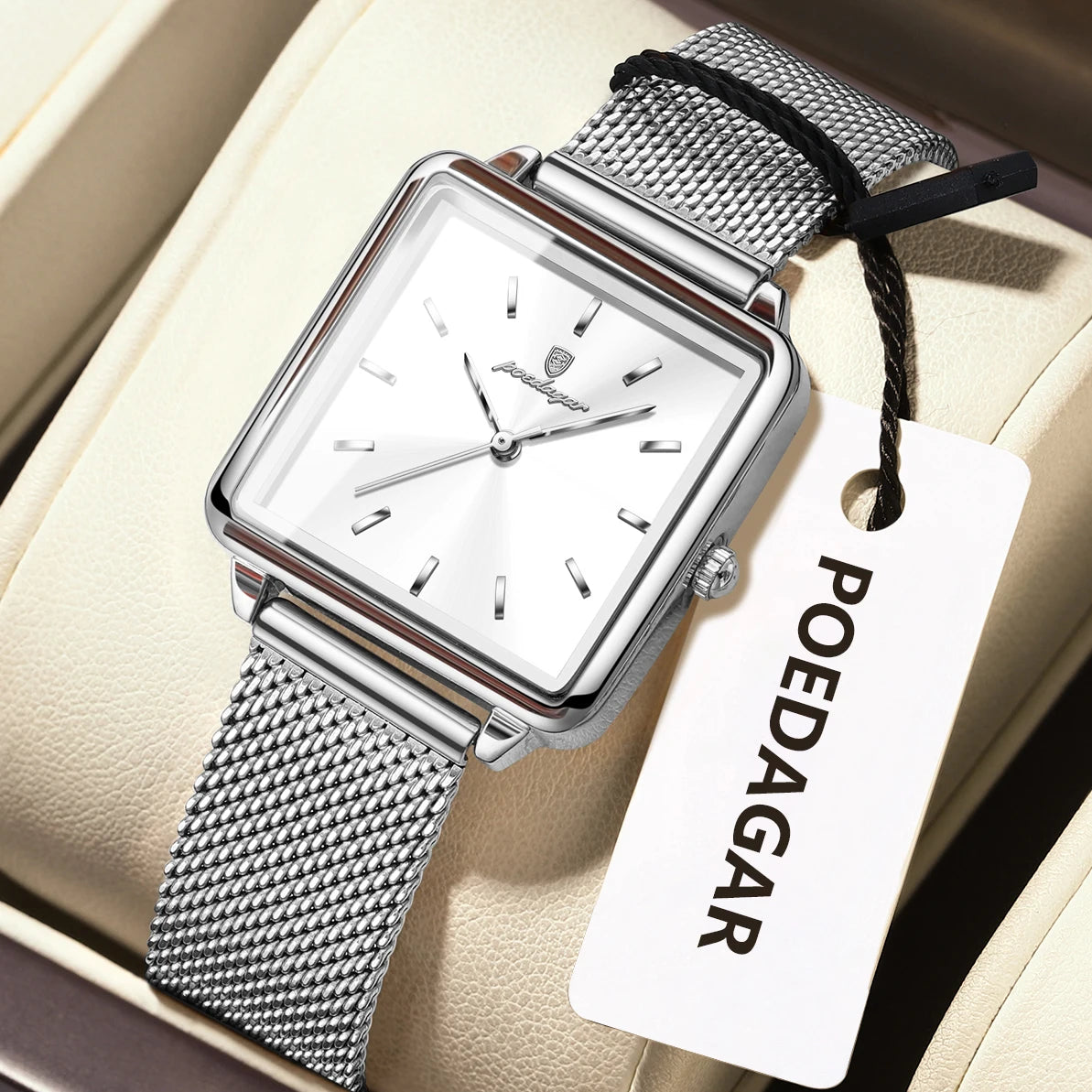Square Quartz Watch