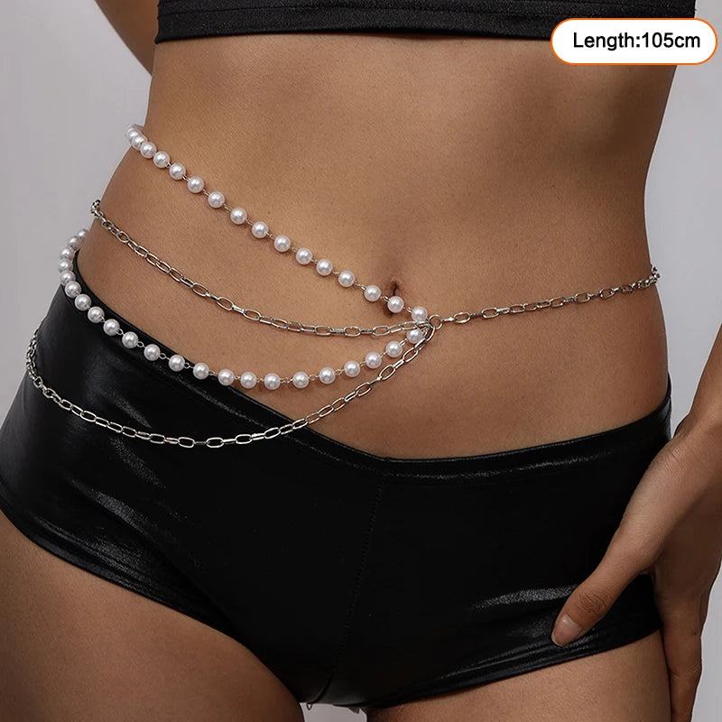 Pearl Waist Chain