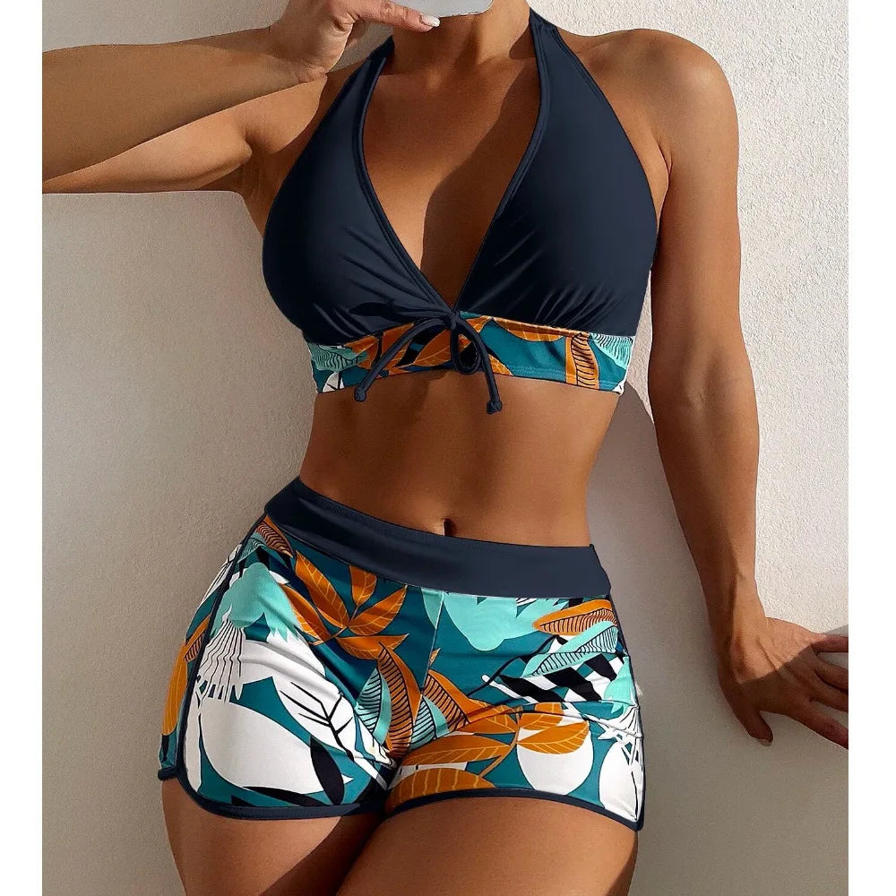 Halter Bikini Set