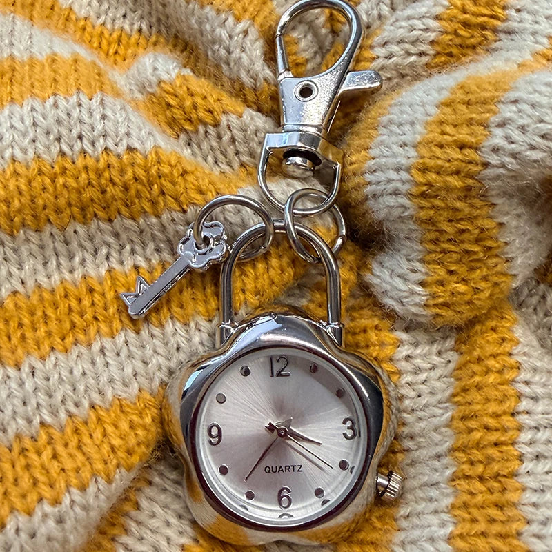 Pocket Watch Keychain