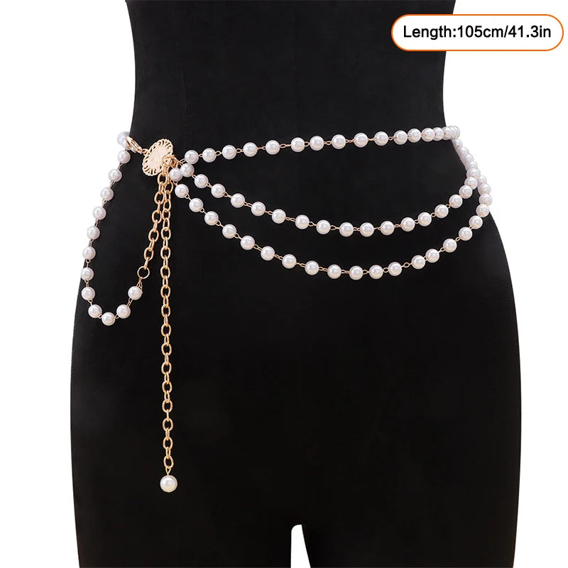 Pearl Waist Chain