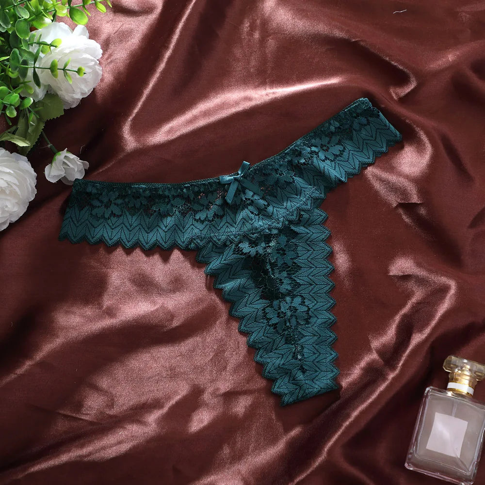 Elegant Lace Thong