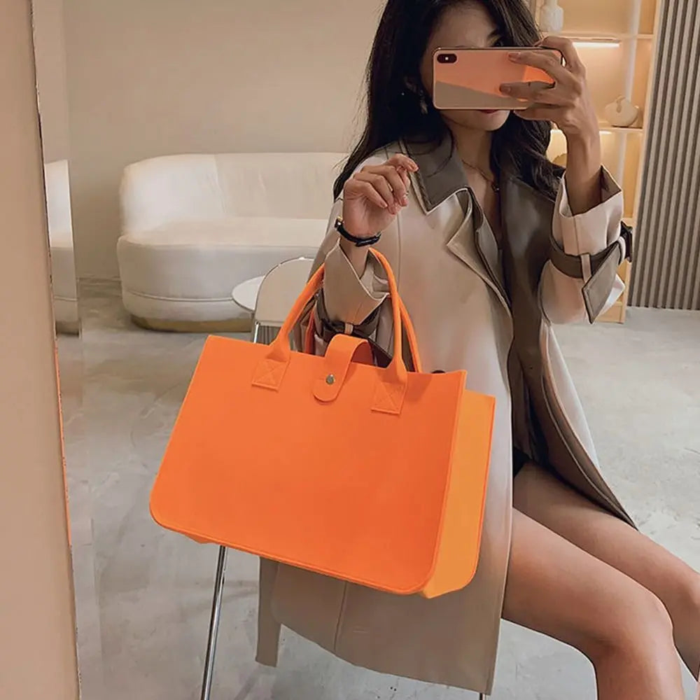 Felt Crossbody Bag