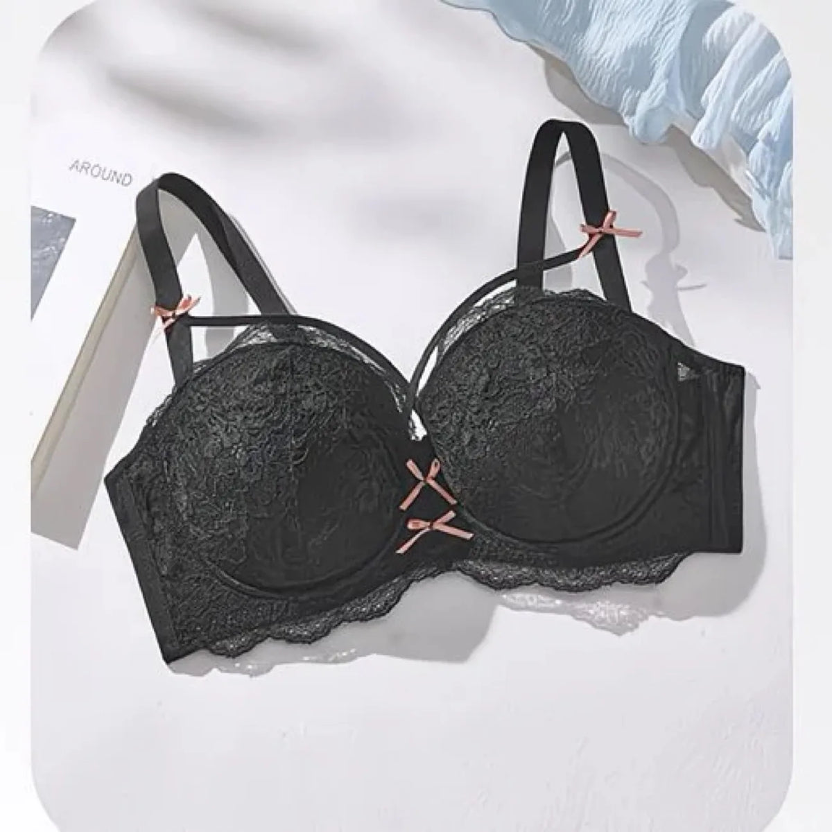 Half-Cup Lace Bra