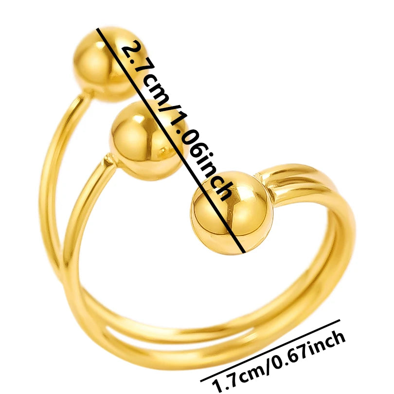 Gold Heart Rings