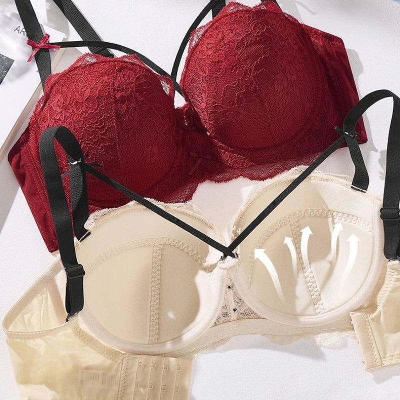 Half-Cup Lace Bra