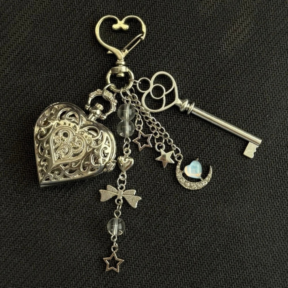 Pocket Watch Keychain