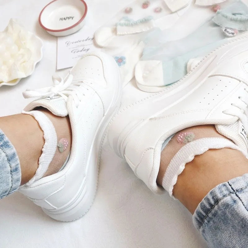 Floral Lace Socks