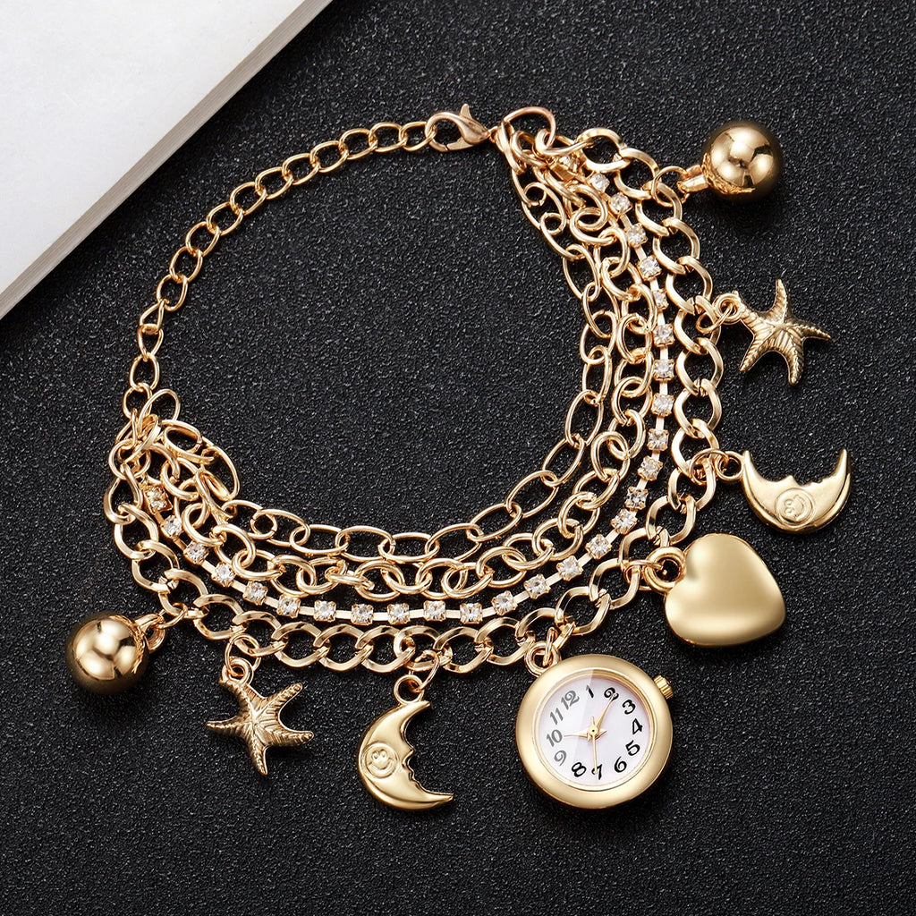 Golden Charm Watch