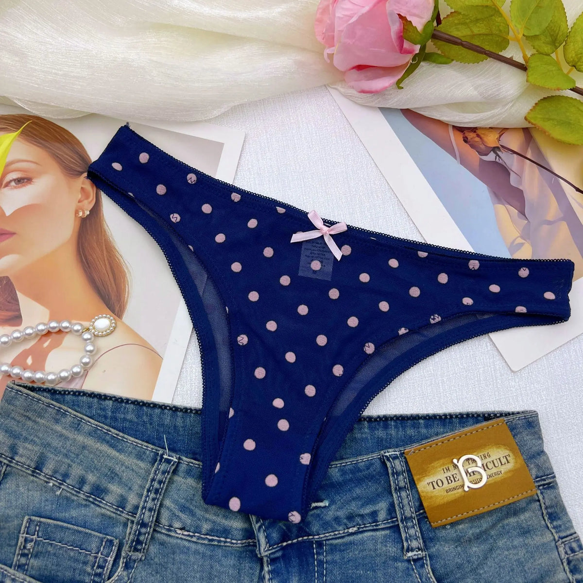3-Piece Mesh Panties