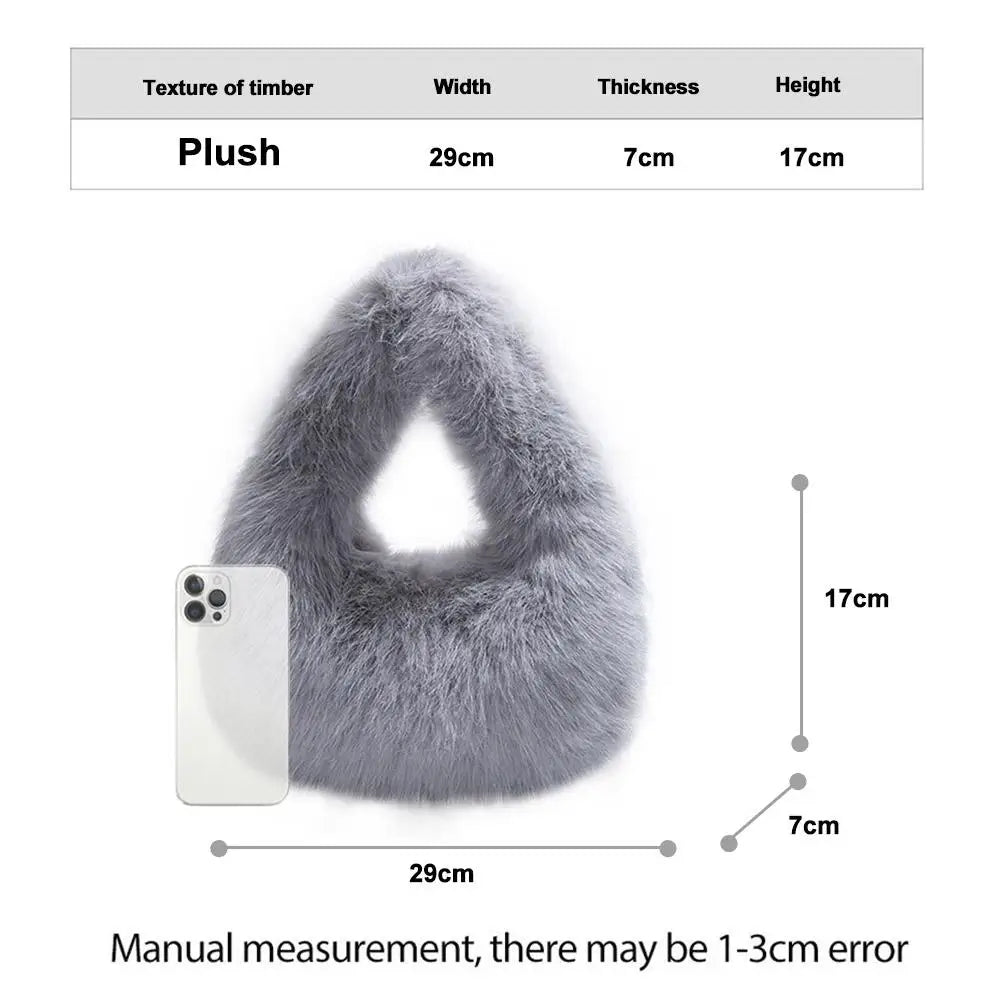 Furry Shoulder Bag