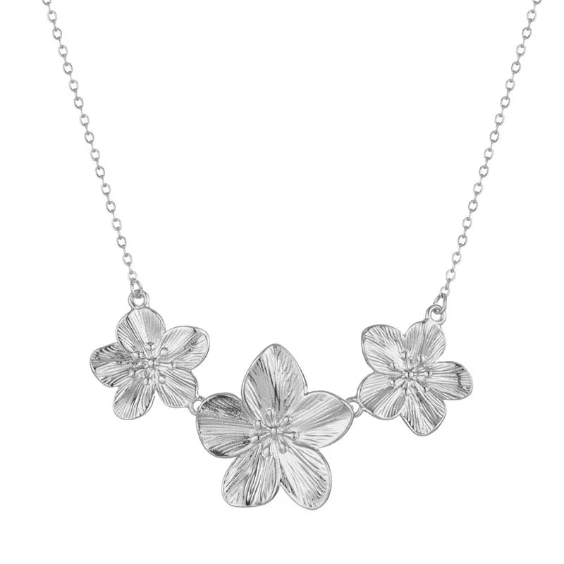Flower Jewelry Set