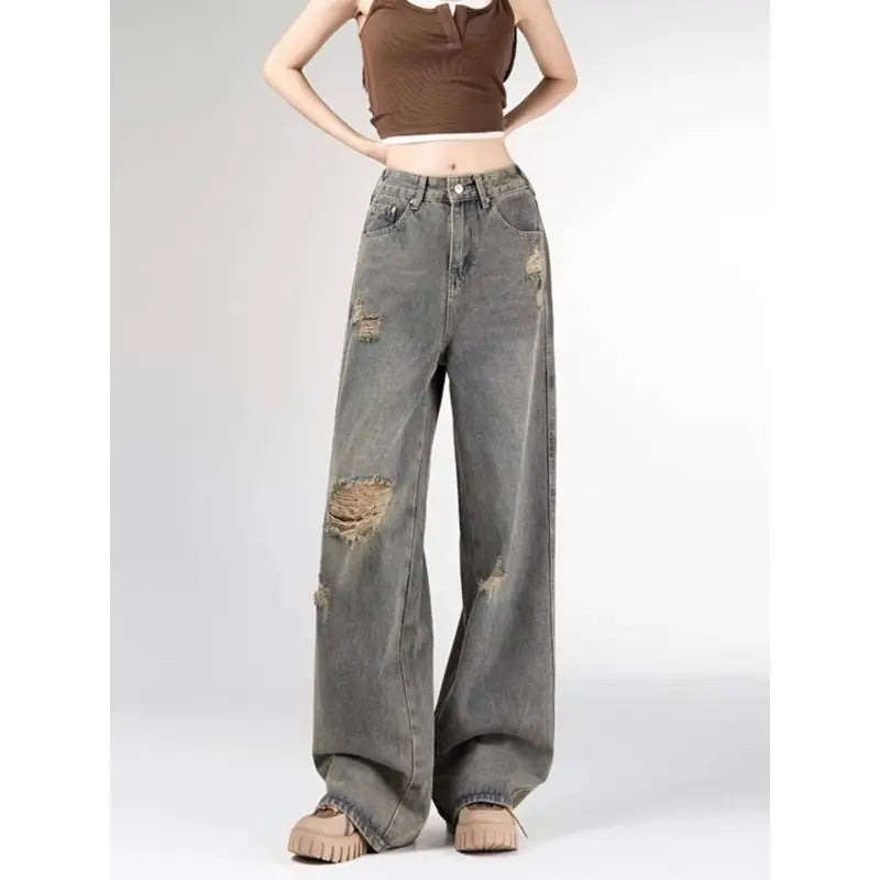 Wide-Leg Jeans