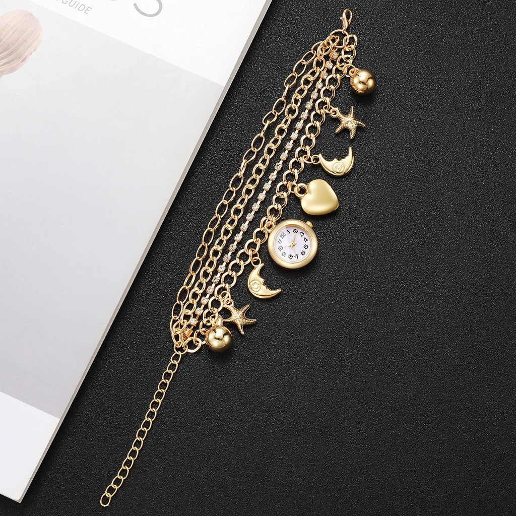 Golden Charm Watch