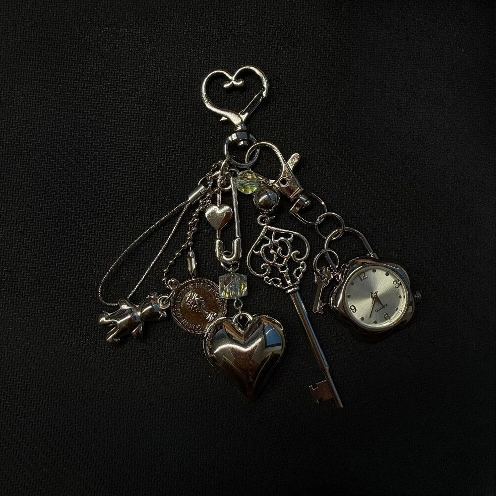 Pocket Watch Keychain