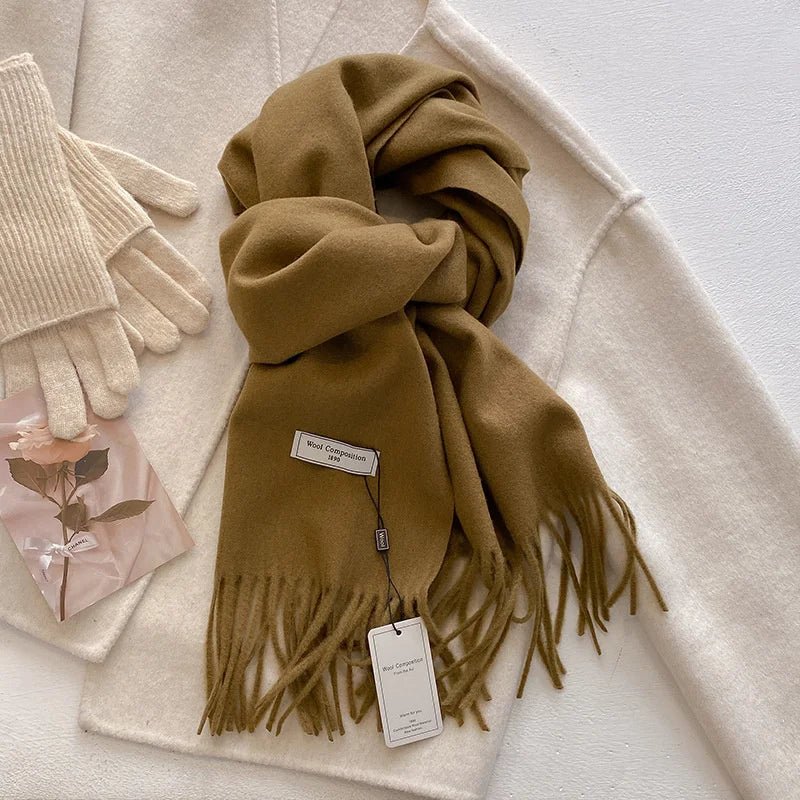 Winter Wool Scarf
