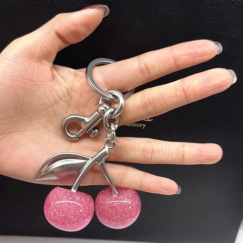 Cherry Bag Charm