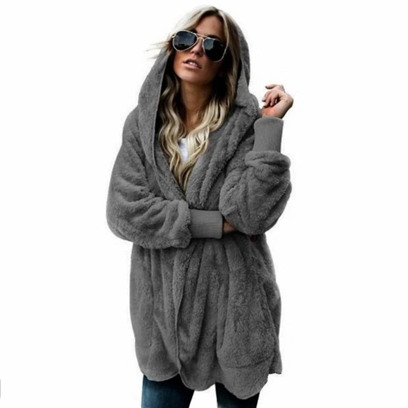 Fleece Hooded Jacket