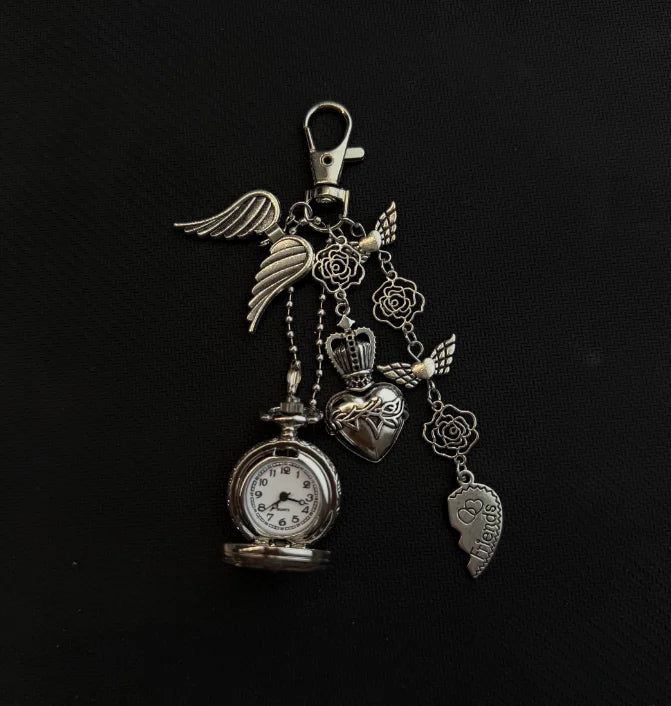 Pocket Watch Keychain
