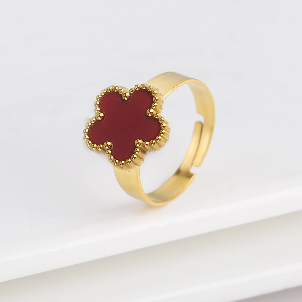 Clover Open Ring