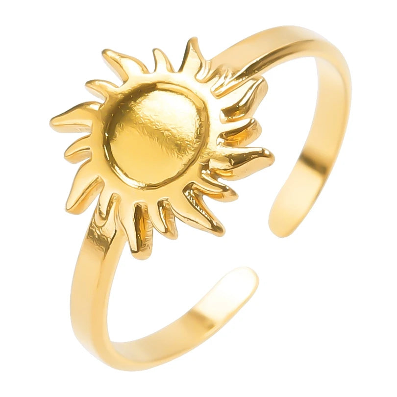 Gold Heart Rings