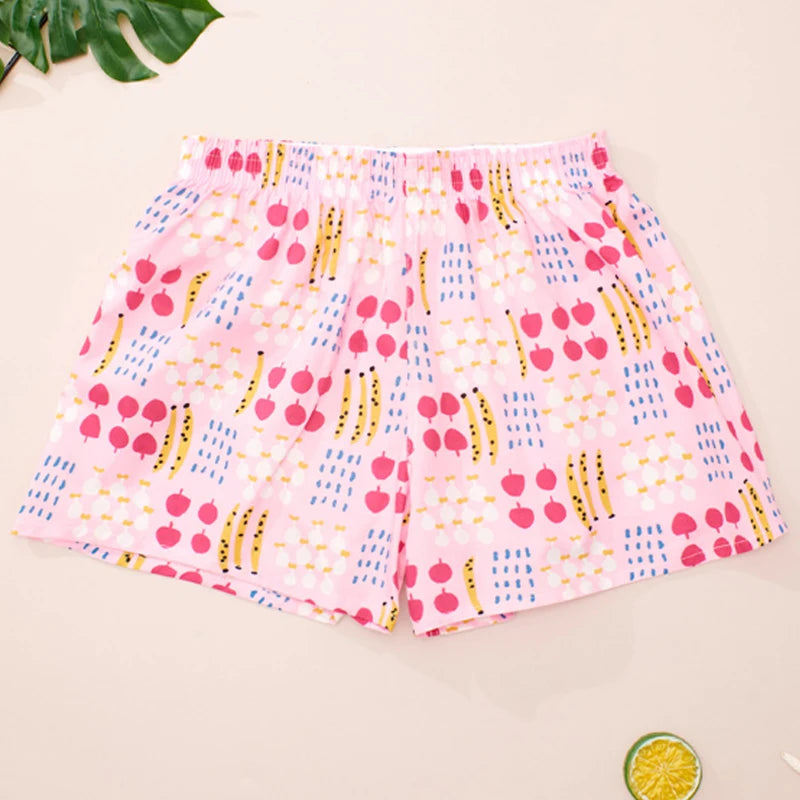 Cotton Pajama Shorts
