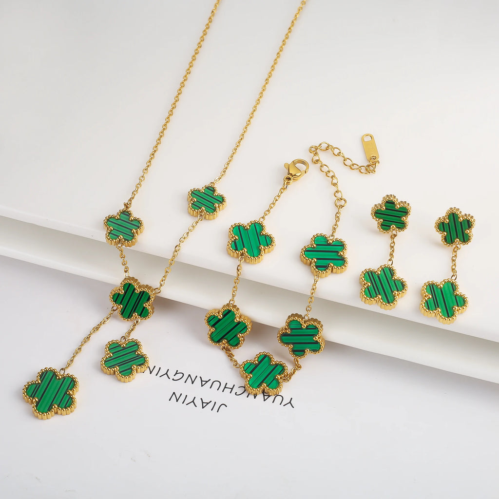 Clover Jewelry Set