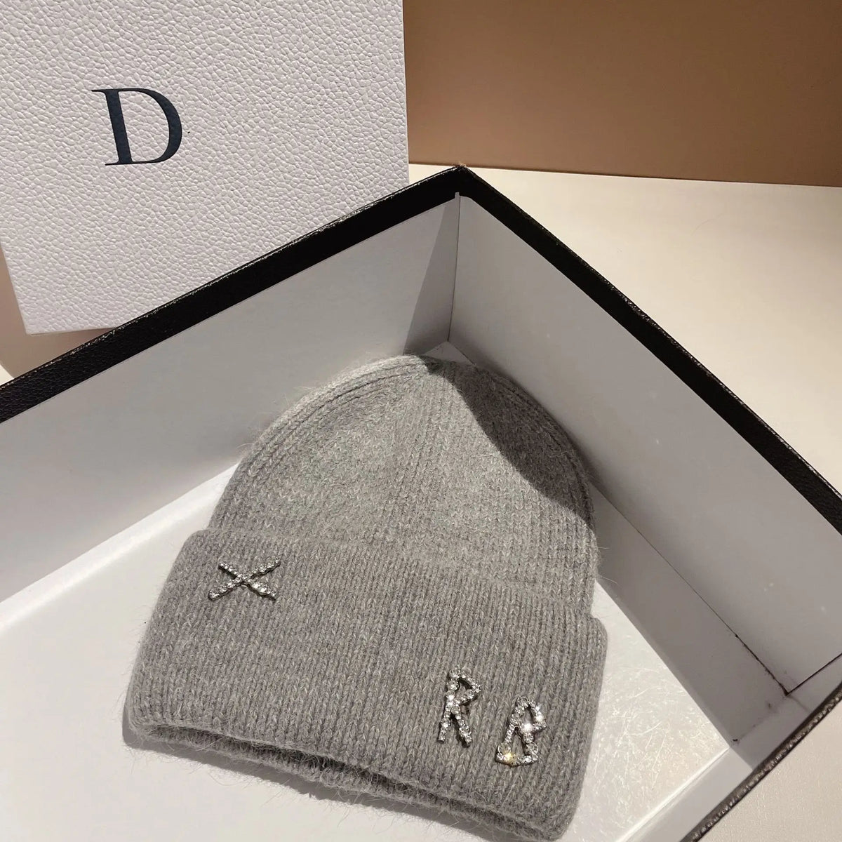 Fur Knitted Hat