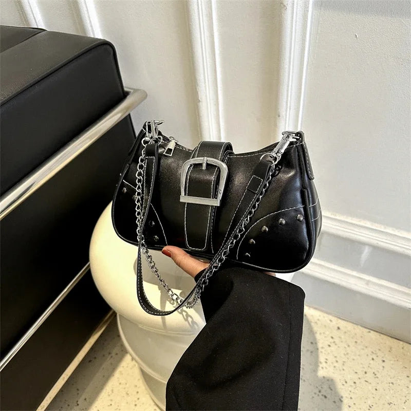 Rivet Shoulder Bag