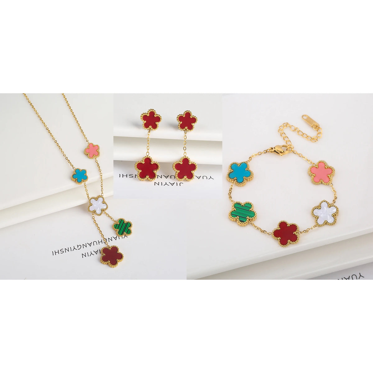 Clover Jewelry Set