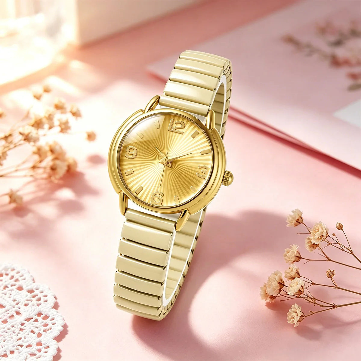 Purple Quartz Watch