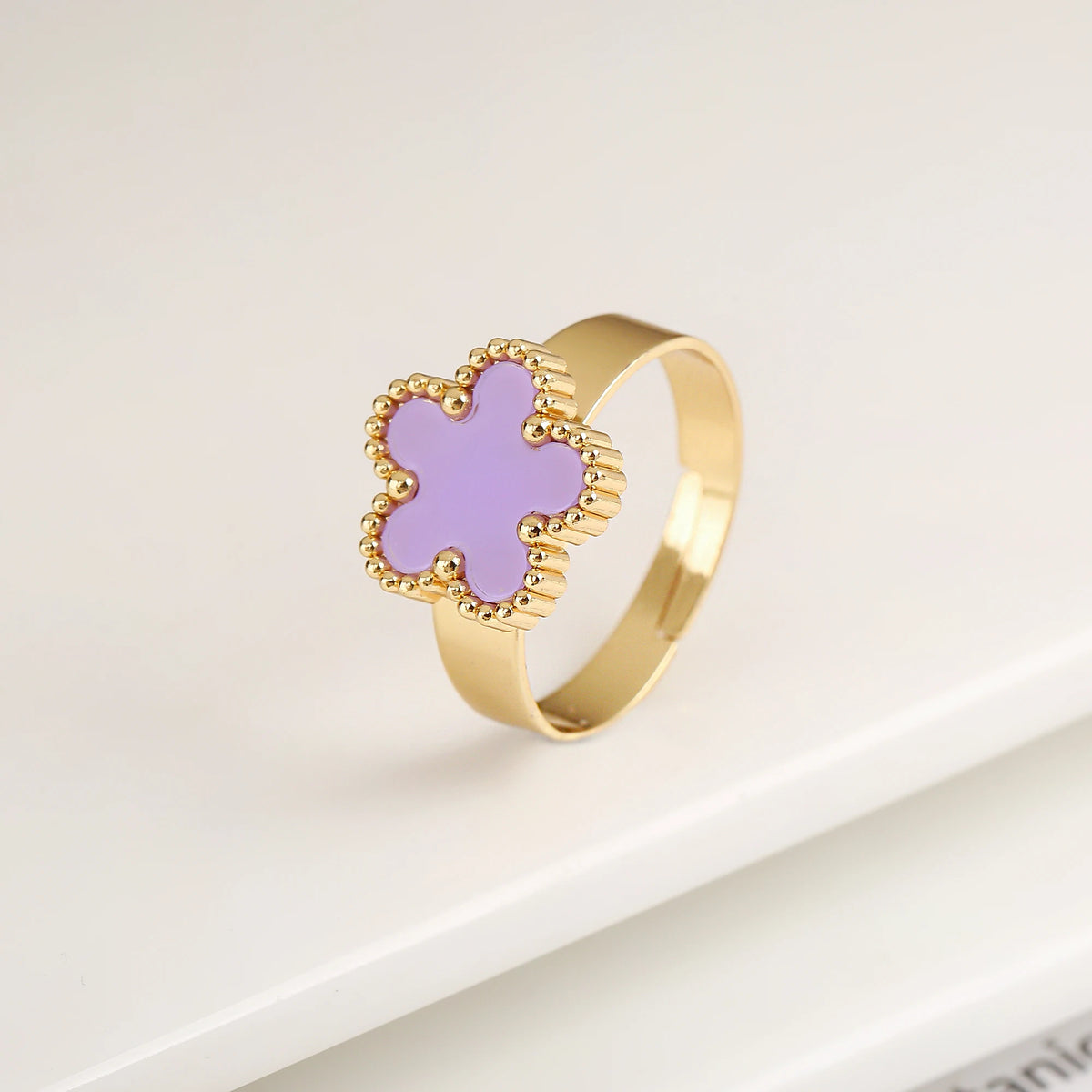Clover Open Ring