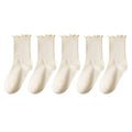 Ruffle Crew Socks