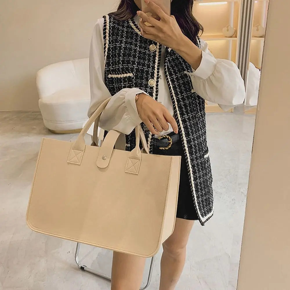Felt Crossbody Bag