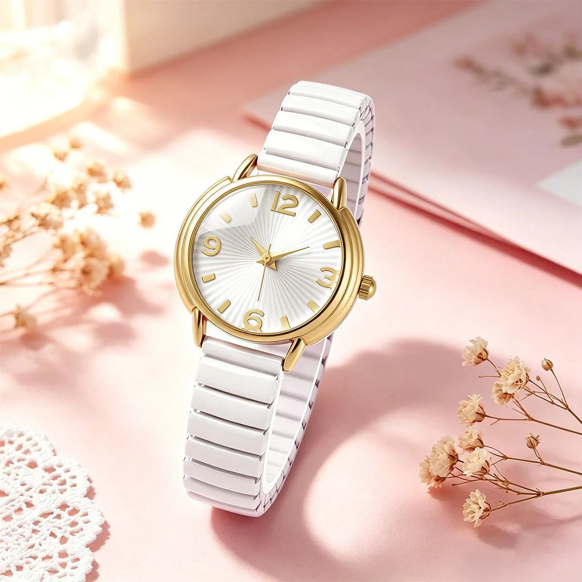 Purple Quartz Watch