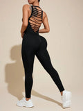 Backless Yoga Jumpsuit