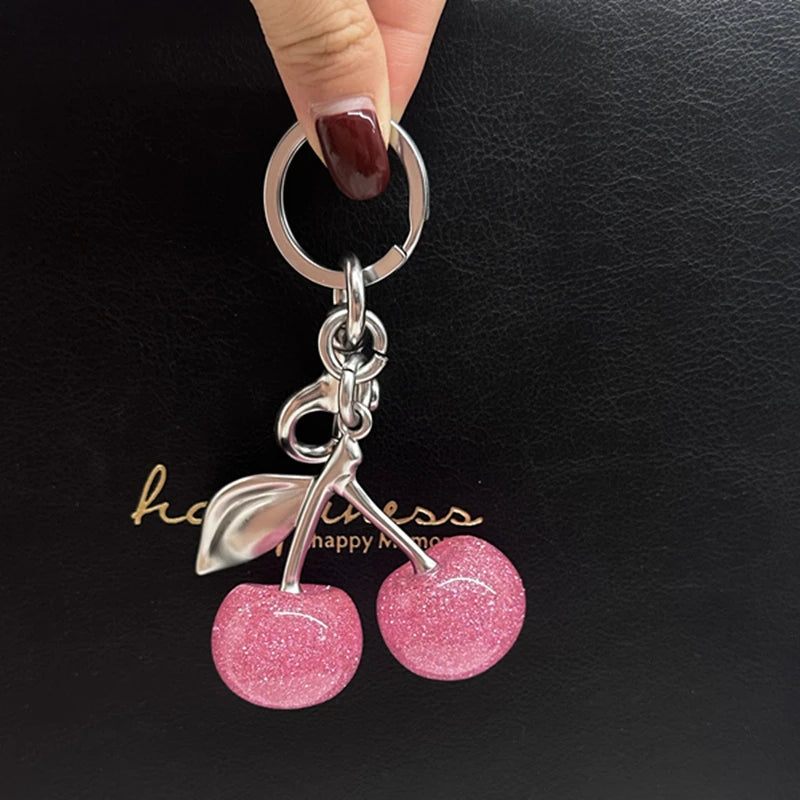Cherry Bag Charm