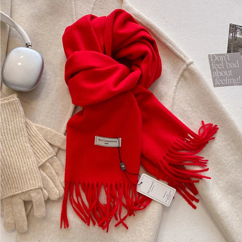Winter Wool Scarf
