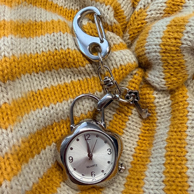 Pocket Watch Keychain
