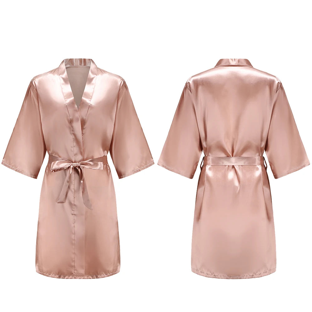 Silky Satin Robe