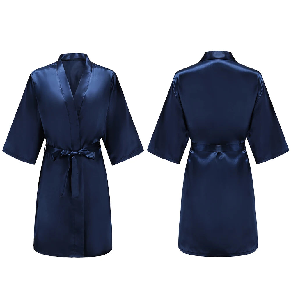 Silky Satin Robe