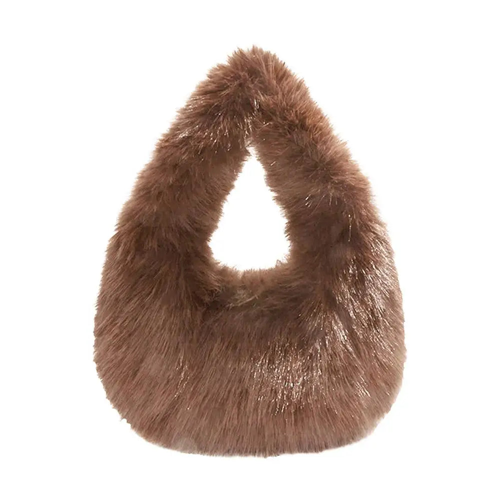 Furry Shoulder Bag