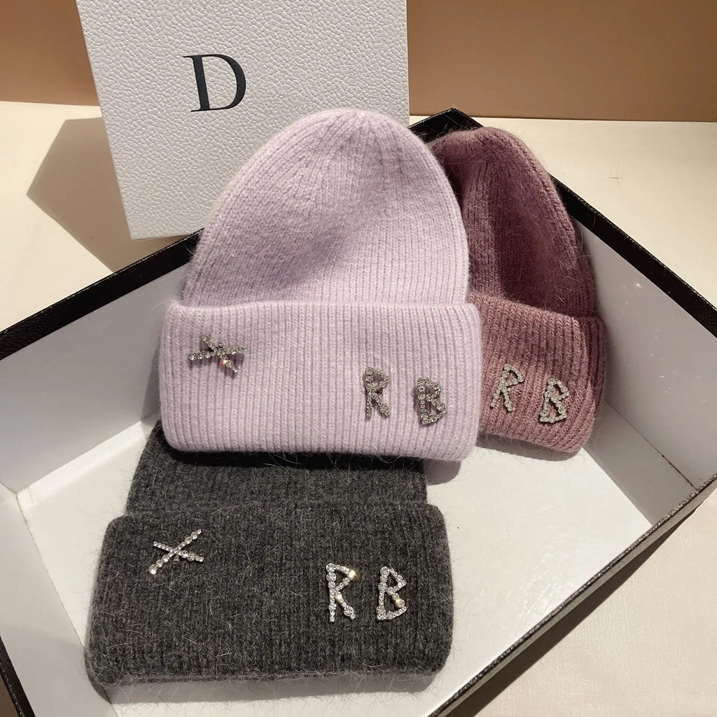 Fur Knitted Hat