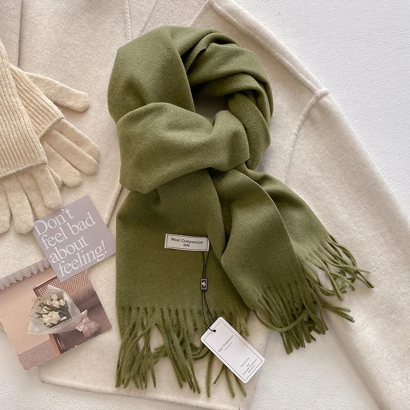 Winter Wool Scarf