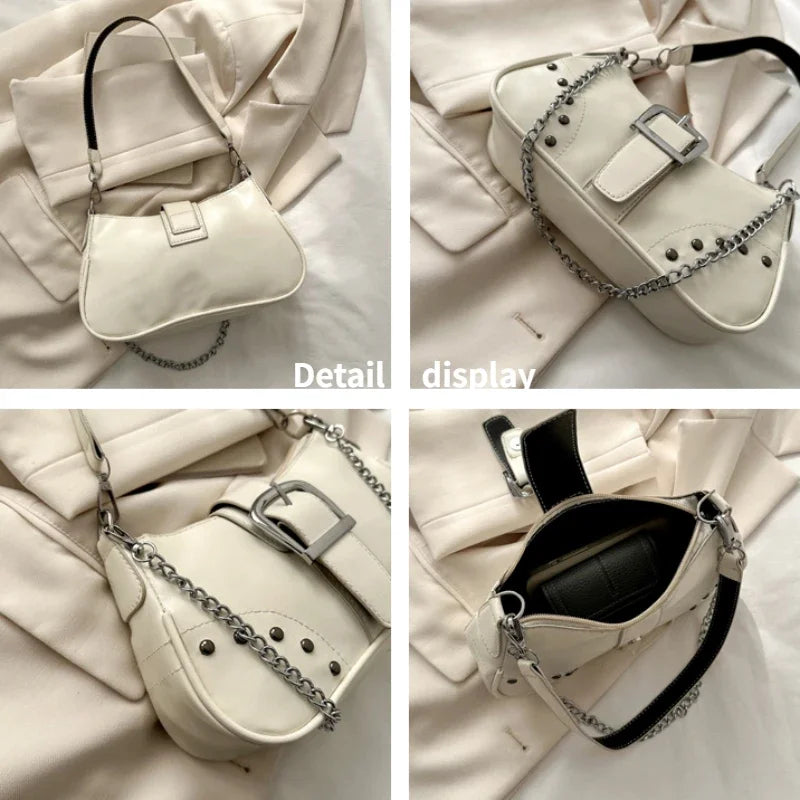 Rivet Shoulder Bag