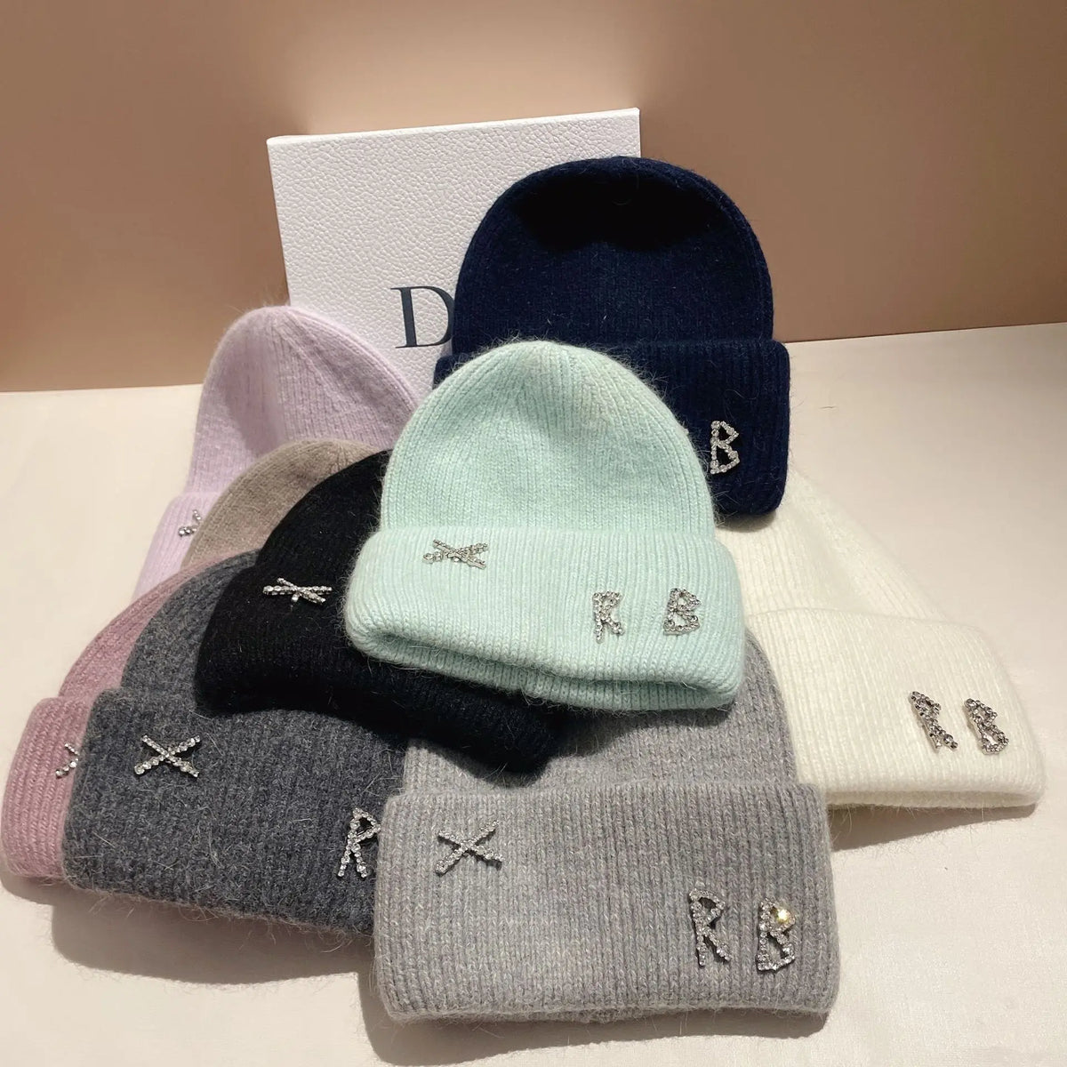 Fur Knitted Hat
