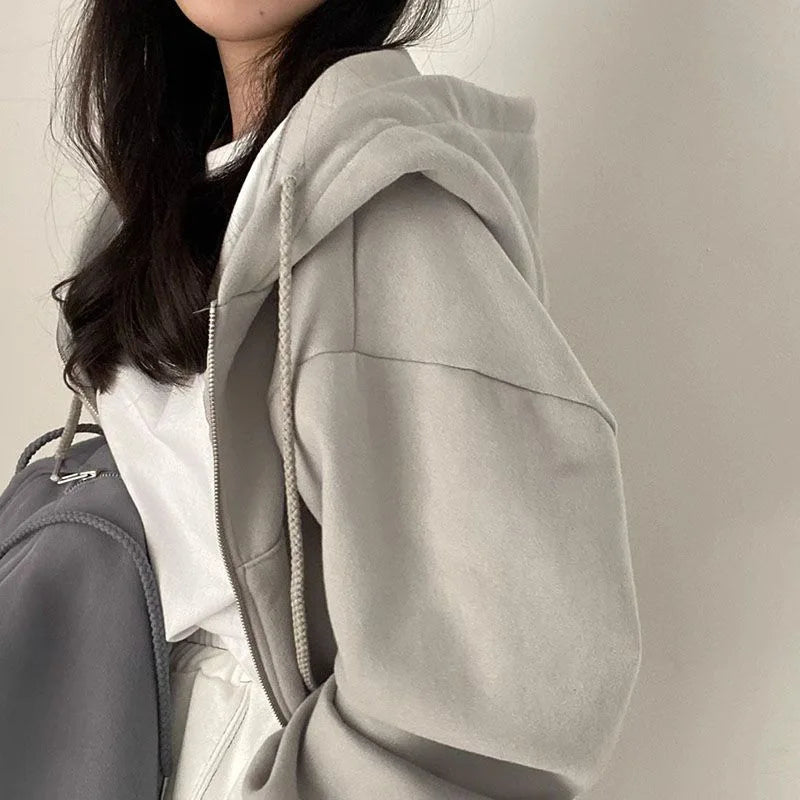 Hooded Crop Jacket